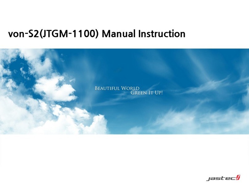 JASTEC von-S2 User manual