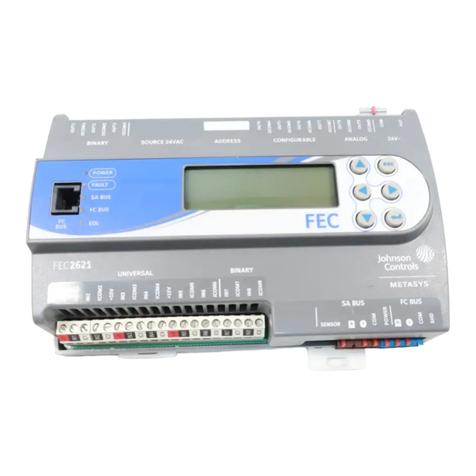 Johnson Controls FEC26 Series installation instructions