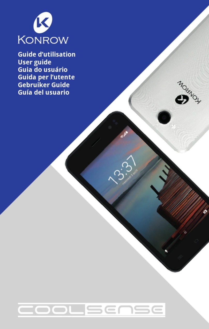 Konrow Cool Sense User manual Konrow Cool Sense User manual