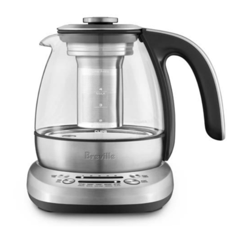 Breville Smart Tea Infuser Compact Instruction book