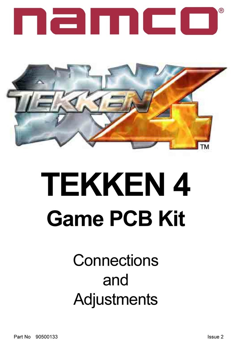 NAMCO TEKKEN 4 Instruction manual