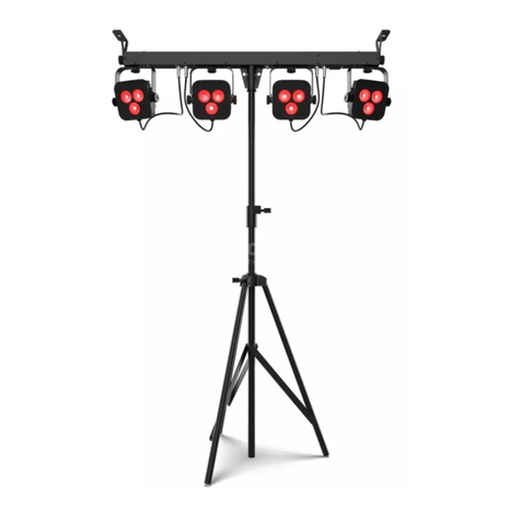 Chauvet DJ 4BAR LT BT Quick reference guide