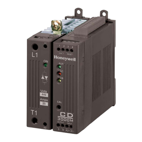 Honeywell CD3000M-1PH user manual