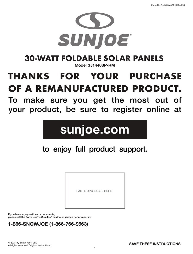 sunjoe SJ1440SP-RM manual sunjoe SJ1440SP-RM manual
