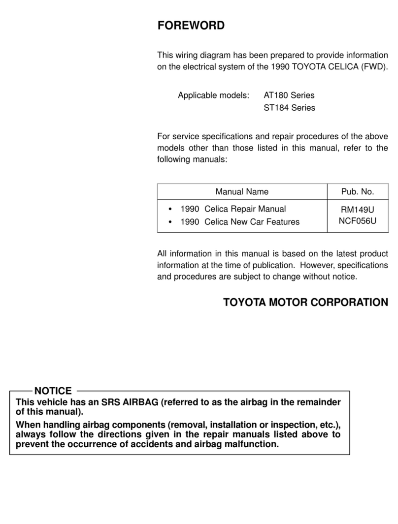 Toyota AT180 Series Repair manual