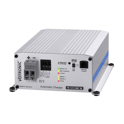 Votronic Pb 1215 SMT 2B Mounting instruction and operating manual