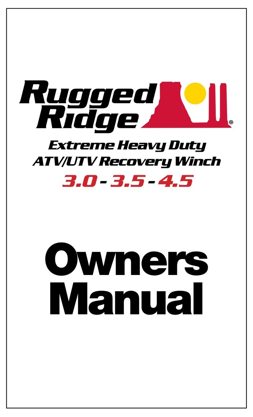 Rugged Ridge Extreme Heavy Duty 3.0 owner's manual