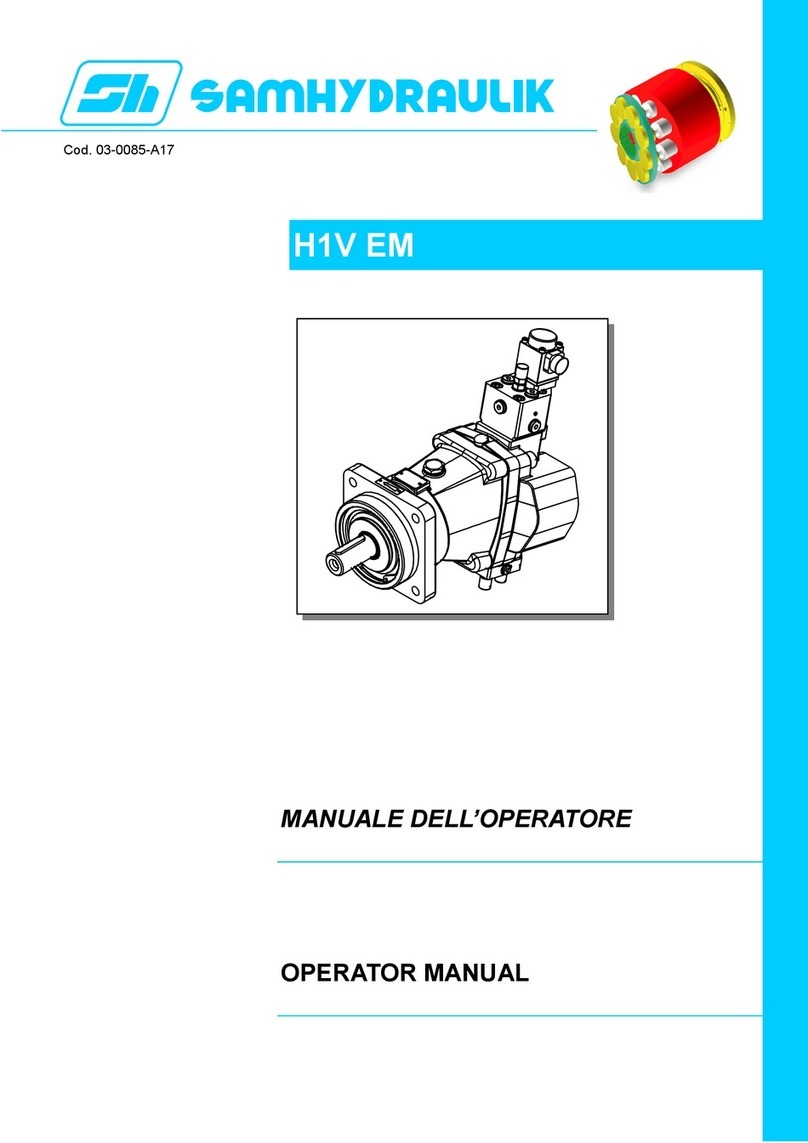 samhydraulik H1V EM User manual samhydraulik H1V EM User manual