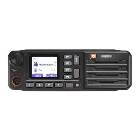 Sepura SBM8040 Quick reference guide