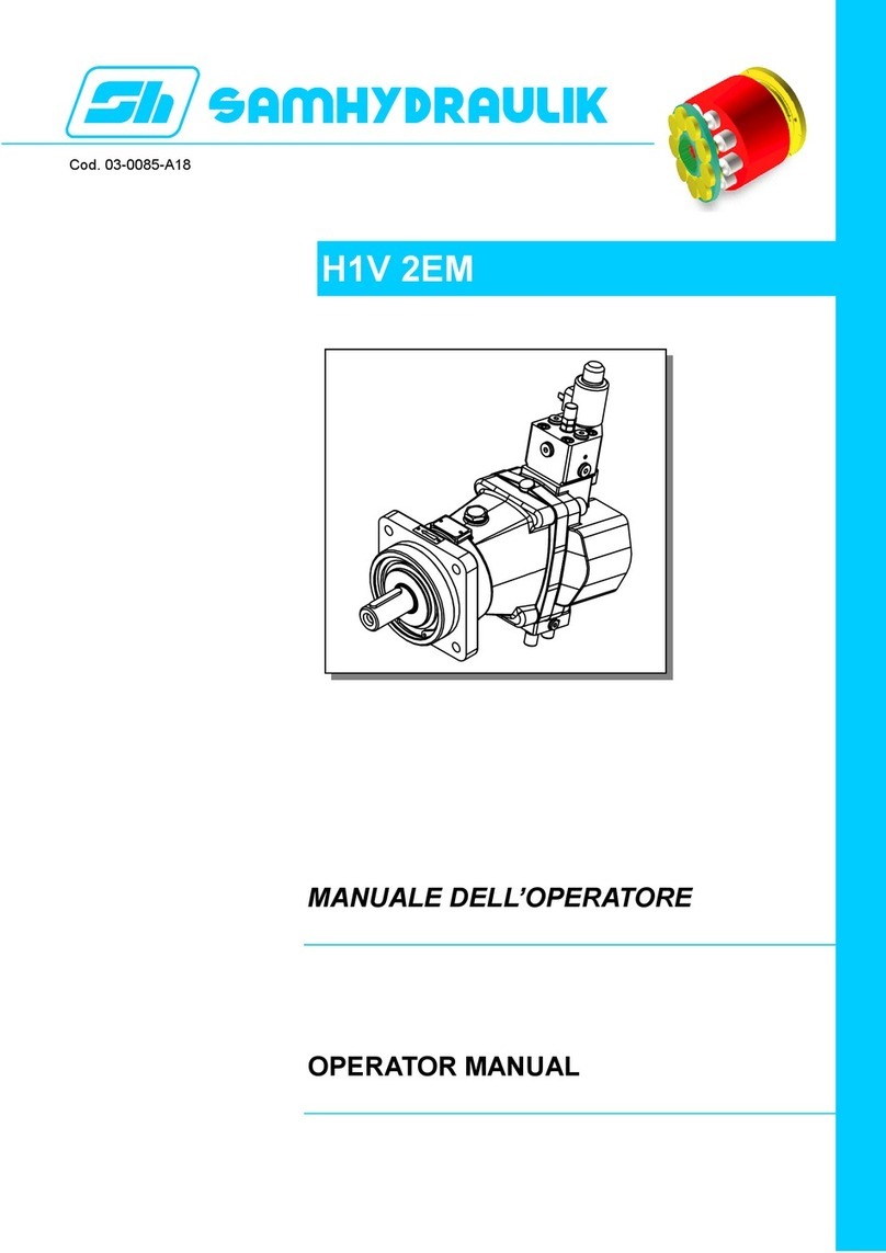 samhydraulik H1V 2EM User manual samhydraulik H1V 2EM User manual