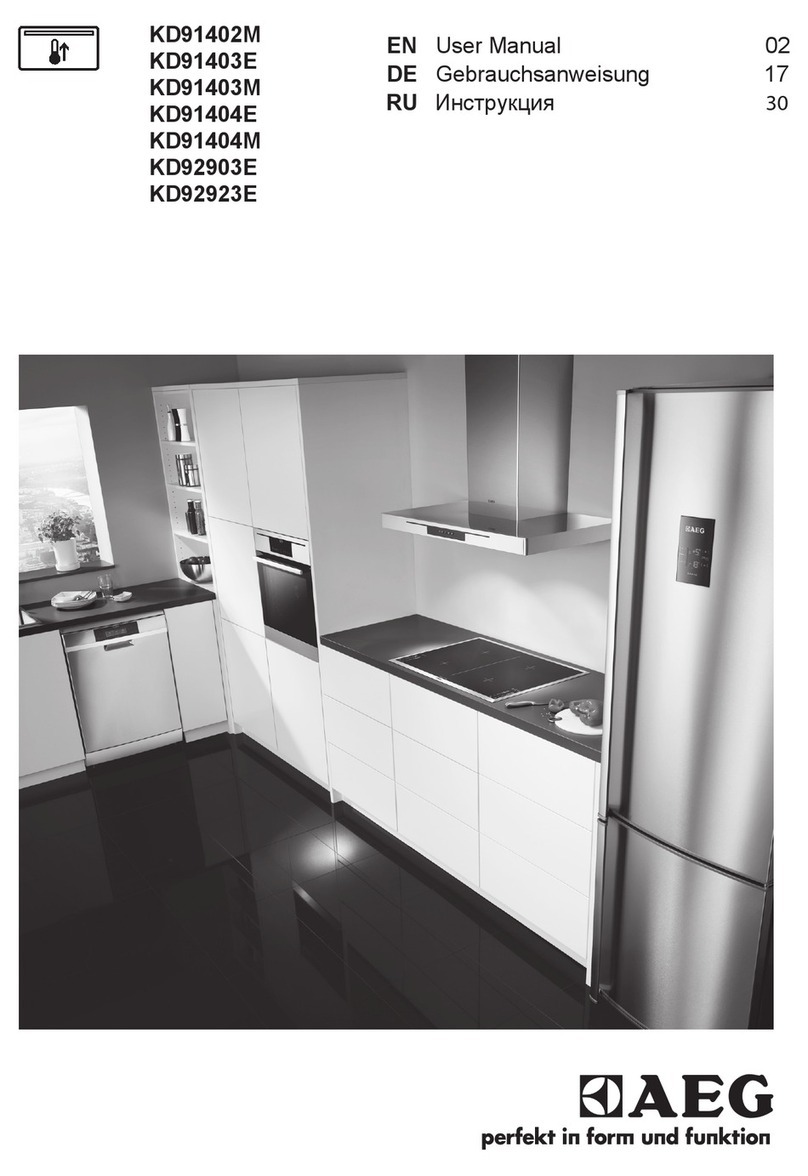 AEG KD91402M User manual