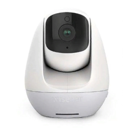 Wisenet BabyView Eco PT SEP-102CRW user manual