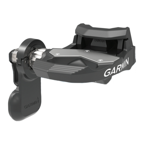 Garmin Vector 2S Quick start manual