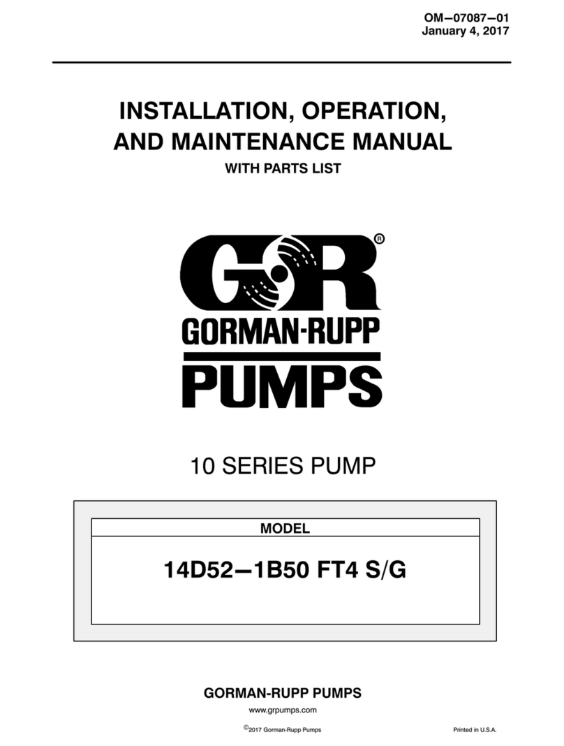 GORMAN-RUPP 10 SERIES Application guide