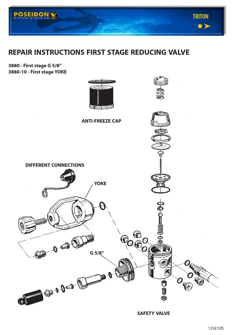 POSEIDON 3880 Repair instructions