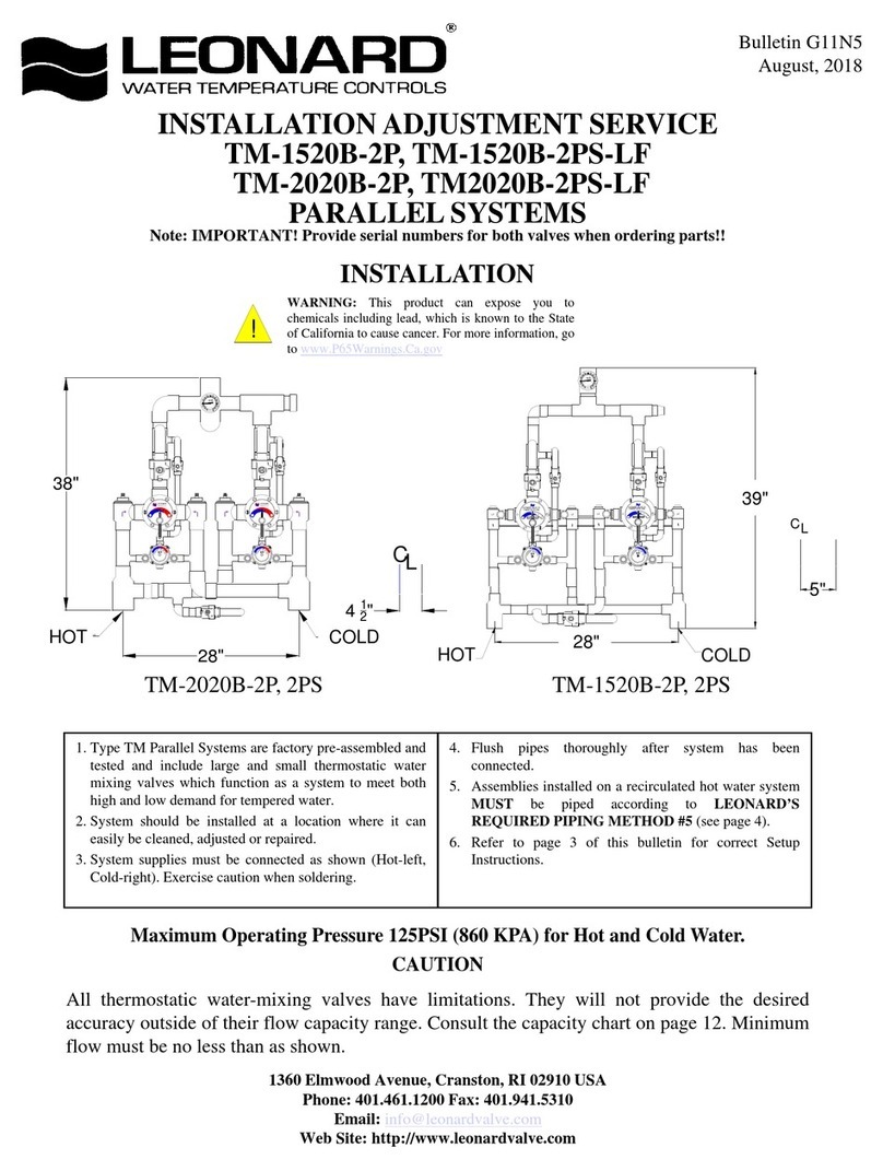 Leonard TM-1520B-2P Guide Leonard TM-1520B-2P Guide