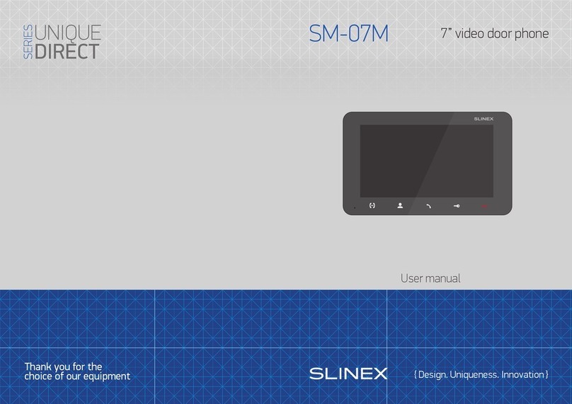 Slinex UNIQUE DIRECT Series User manual
