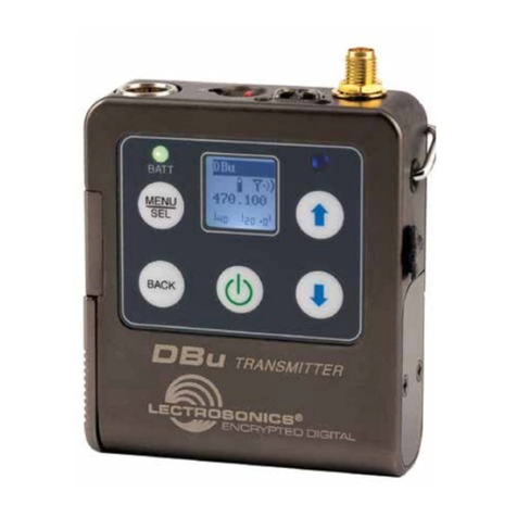 Lectrosonics DBu/E01 User manual