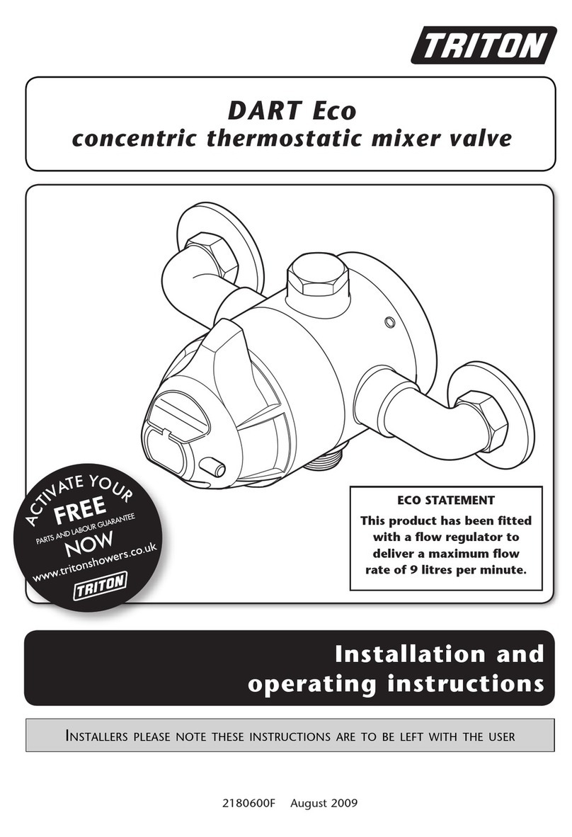 Triton DART Eco Installation and operating instructions