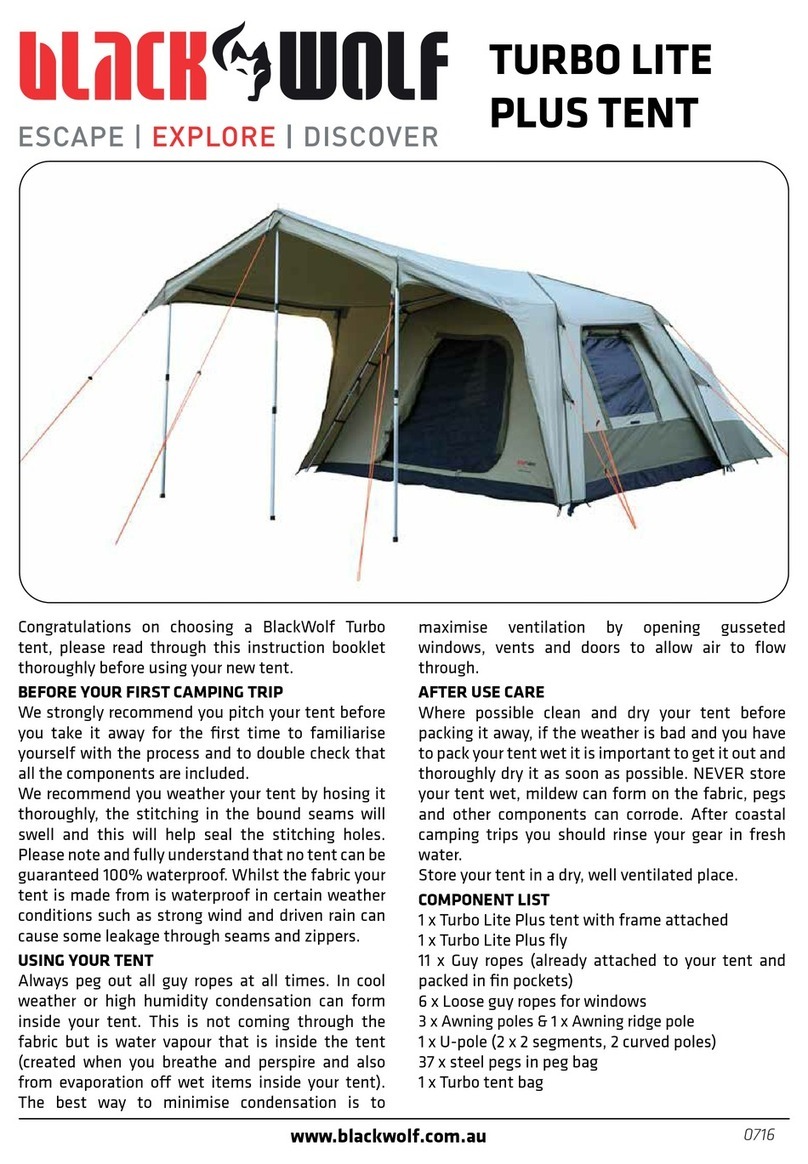 Black Wolf TURBO LITE PLUS instructions