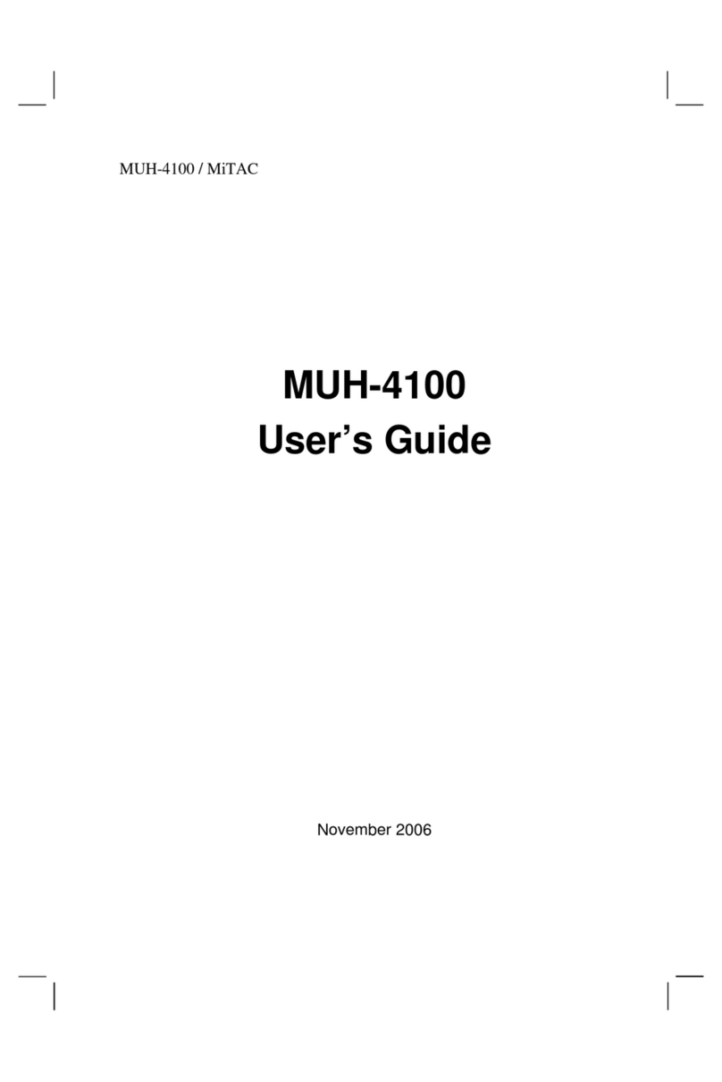 MiTAC MUH-4100 user guide