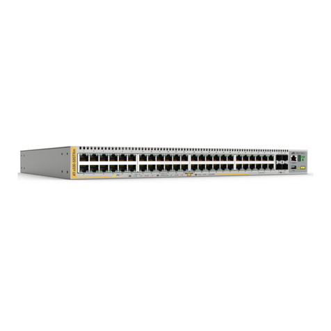 Allied Telesis AlliedWare Plus x530 Series installation guide Allied Telesis AlliedWare Plus x530 Series installation guide