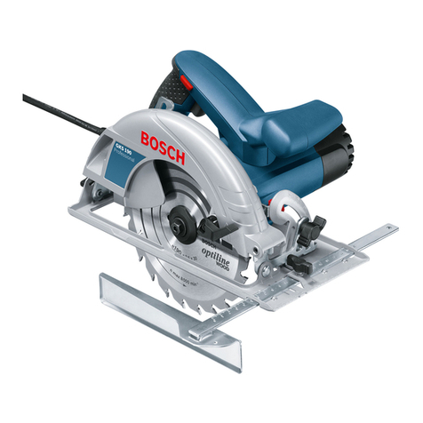 Bosch GKS Professional Series User manual