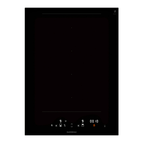 Gaggenau VI 422 10 User manual