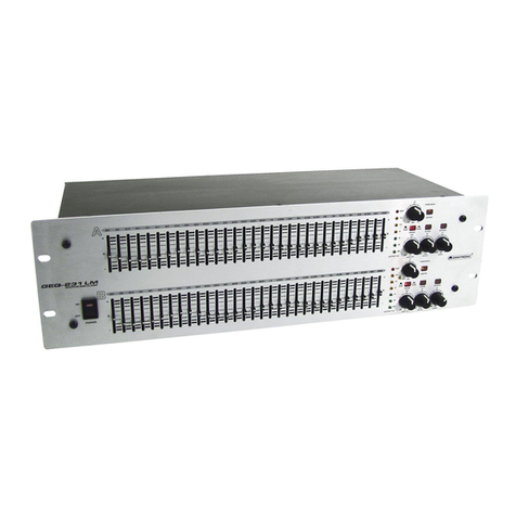 Omnitronic GEQ-231 LM user manual Omnitronic GEQ-231 LM user manual