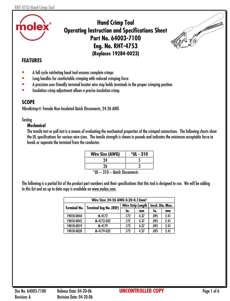 molex 207129 Series User manual