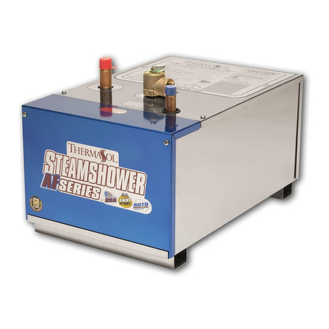 Thermasol AF Series User manual