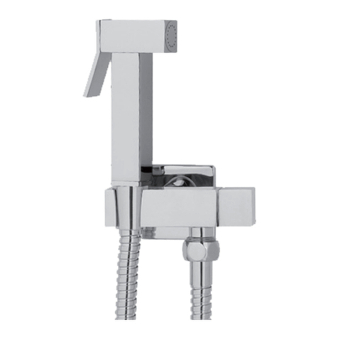 MX Square Thermostatic Douche Bidet Kit user manual