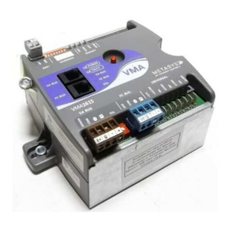 Johnson Controls VMA1615 User manual