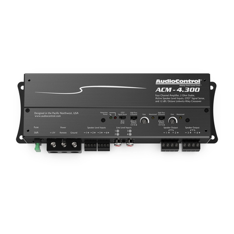 Audio Control ACM-4.300 User manual