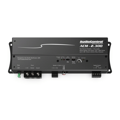 Audio Control ACM-2.300 User manual