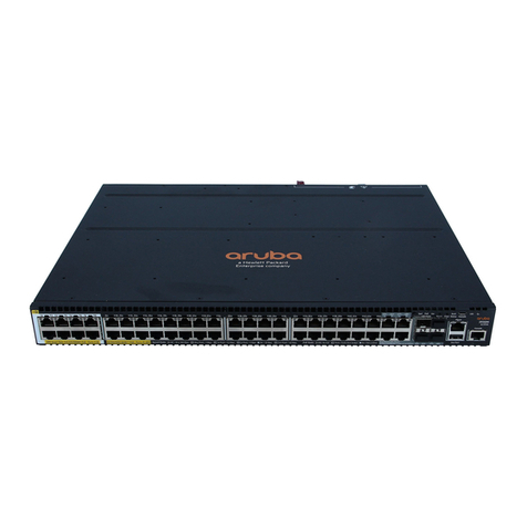 HP ARUBA 2930M 40G 8 SMRT RTE POE+ 1S Assembly instructions