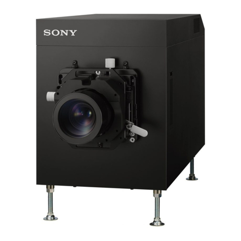 Sony SRX-R815P operating instructions