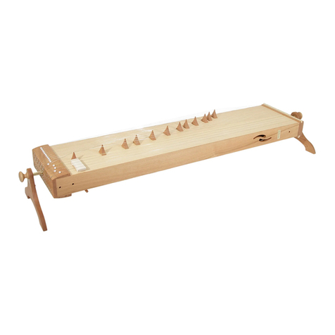 FEELTONE Concert Monochord manual