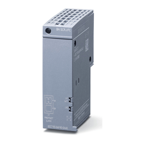 Siemens SIMATIC BusAdapter User manual