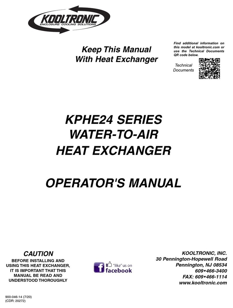 Kooltronic KPHE24 Series User manual