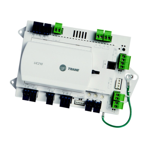 Trane Tracer UC210 Installation, operation, and programming Trane Tracer UC210 Installation, operation, and programming