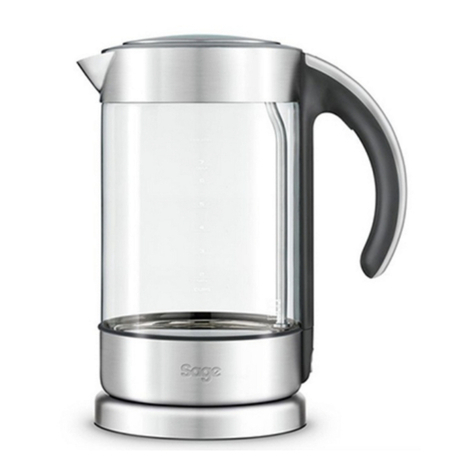 Sage Crystal Clear BKE750 quick guide