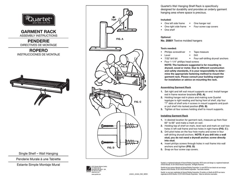 Quartet 20403 User manual