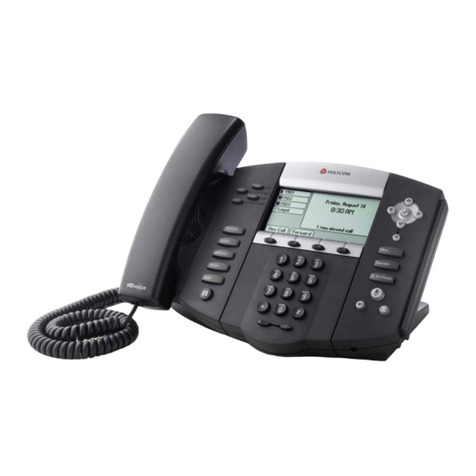 Polycom SoundPoint IP 560 User manual