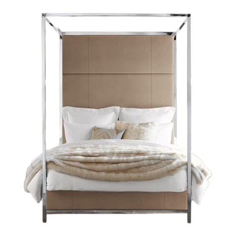 Williams-Sonoma Mercer Bed Tall King quick start guide Williams-Sonoma Mercer Bed Tall King quick start guide