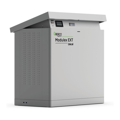 Unical MODULEX EXT Series Installation and maintenance  instruction