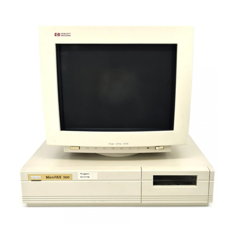 Digital Equipment MicroVAX 3100 Model 30 Quick start guide