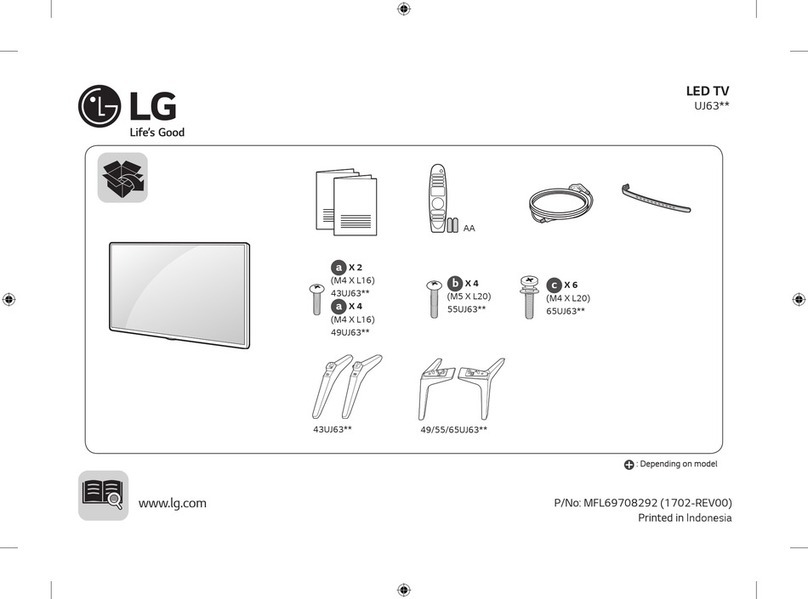 LG UJ63 Series owner's manual