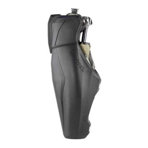Otto Bock Genium X3 3B5-3 User manual