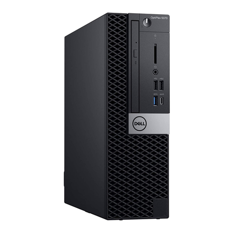 Dell Optiplex 5070 Small Form Factor Operation and maintenance manual Dell Optiplex 5070 Small Form Factor Operation and maintenance manual